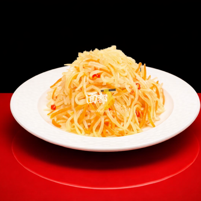 Salade de pommes de terre en julienne